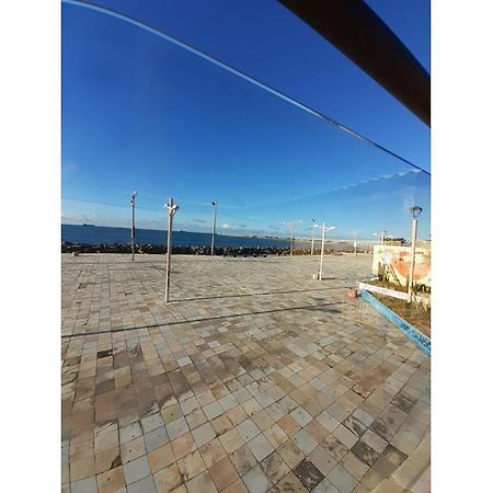 605 Flat Mobiliado Com Vista Lateral Mar Na Praia De Iracema Com Ventilador フォルタレザ エクステリア 写真